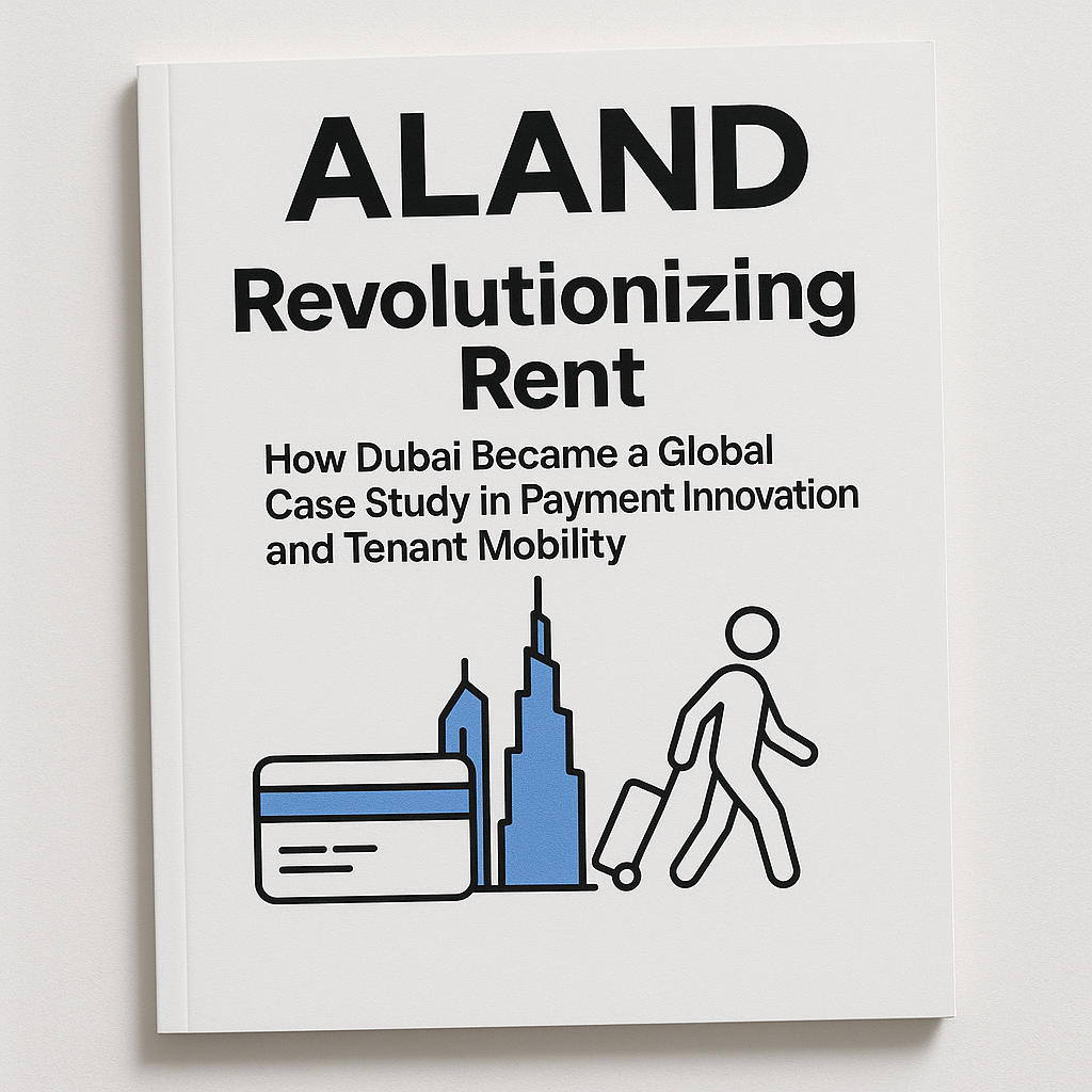 ÅLAND Magazine Cover - Revolutionizing Rent: Dubai’s Payment Innovation